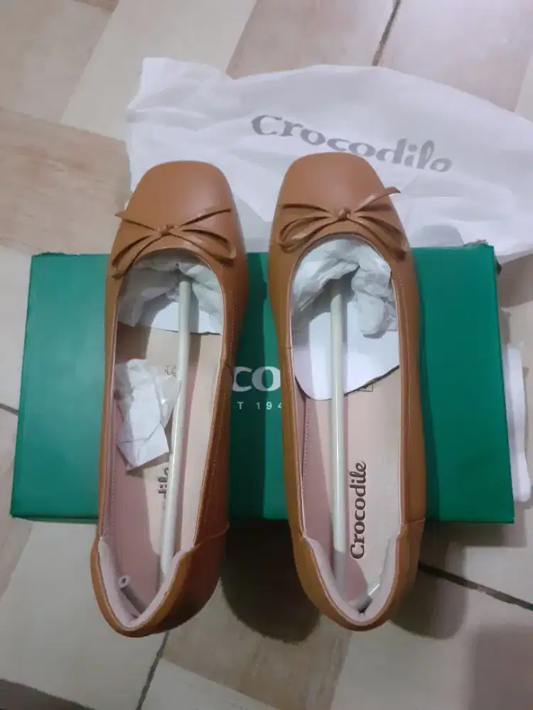 Sepatu Wanita (FLATSHOES) Crocodile