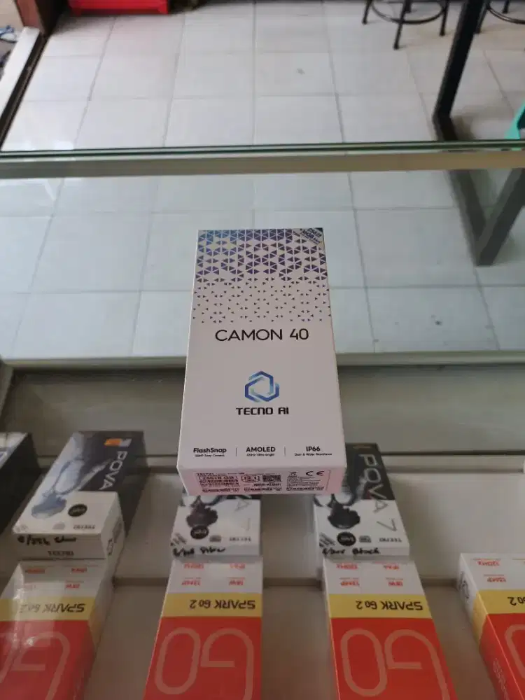 [ Fast respon WA ] Tecno Camon 40 8+8/256 Garansi resmi 13bln