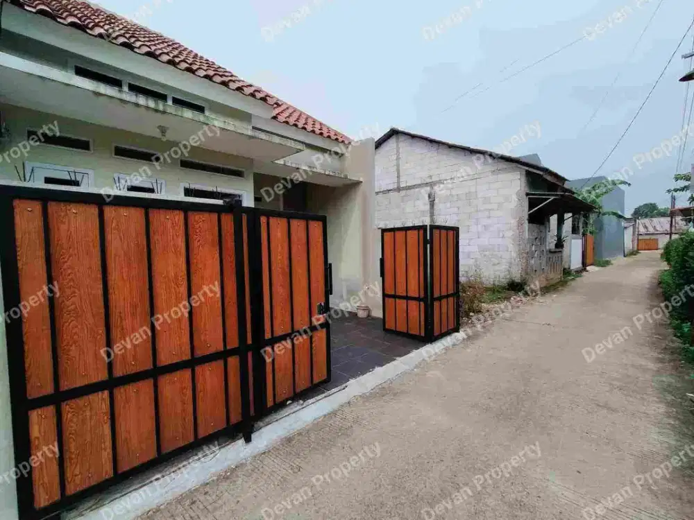 Rumah kampung free pagar