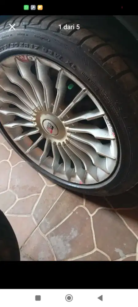 Cari tukeran r15/16 wajib double pcd 4x100/114