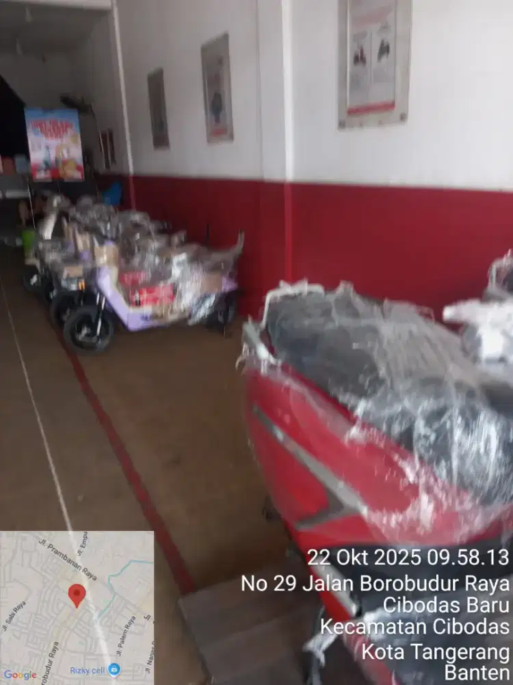 Sepeda dan motor listrik tife EV928