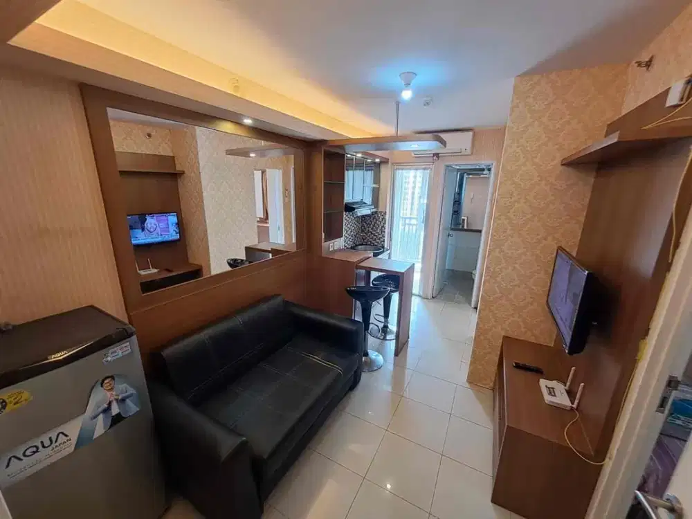 Unit Terbatas! 2BR Fullfurnished Tower Flamboyan Apartemen Bassura City