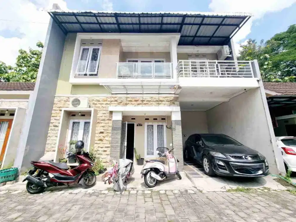 Rumah Cantik 2Lt Nyaman dalam Perumahan Cluster di Gedongan Colomadu