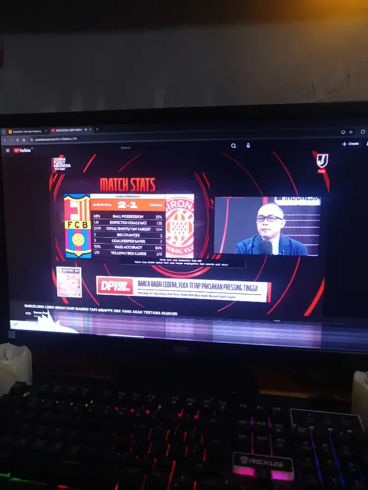 Dijual Monitor AOC, boleh tukar tambah