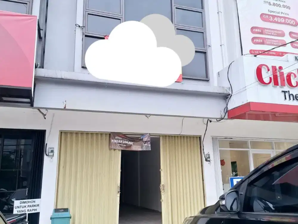 DISEWAKAN RUKO PANDU RAYA 3,5 lantai