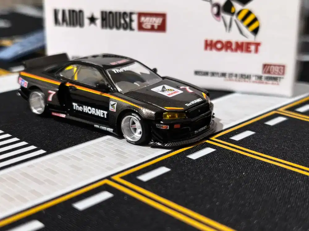 MINI GT R34 KAIDO THE HORNET UNSEALED
