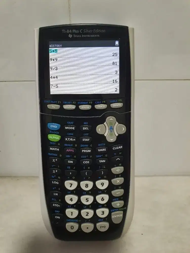Texas Instruments TI-84 Plus C Silver kalkulator grafik calculator