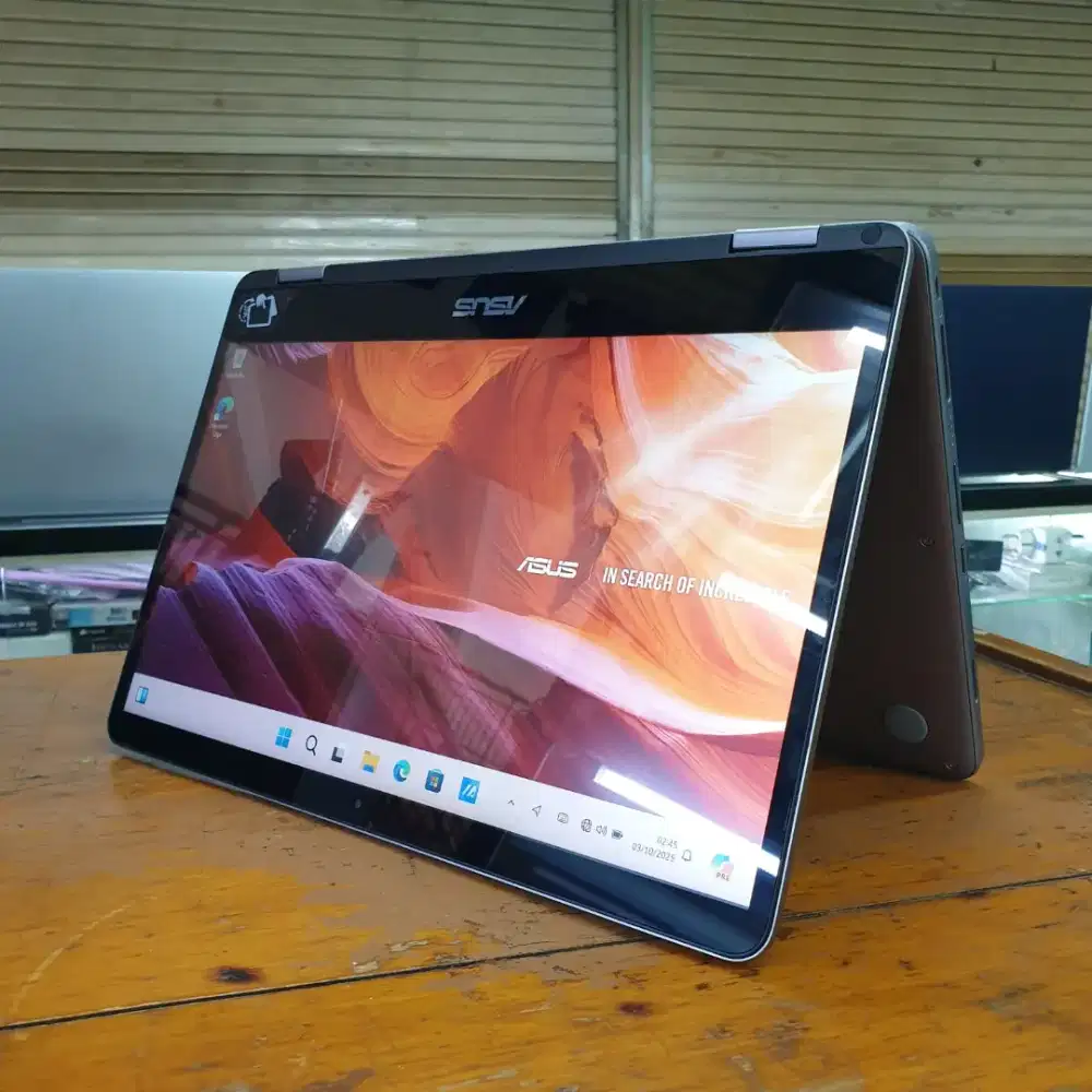 Asus TP401MA Flip Celeron N4020 Ram 4GB SSD 256GB 14 FHD Touchscreen