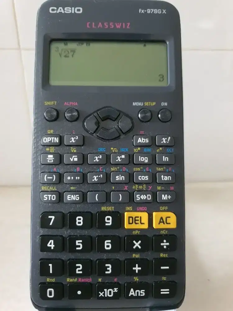 Casion scientific calculator kalkulator original fx-97SGX