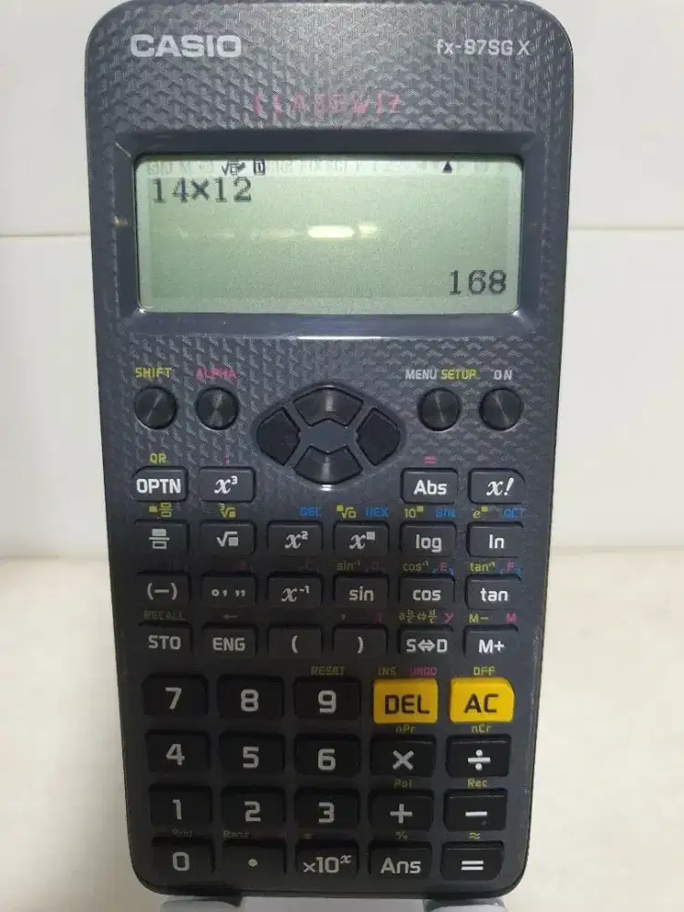 Casio Scientific Calculator
Kalkulator Model fx-97SG X original