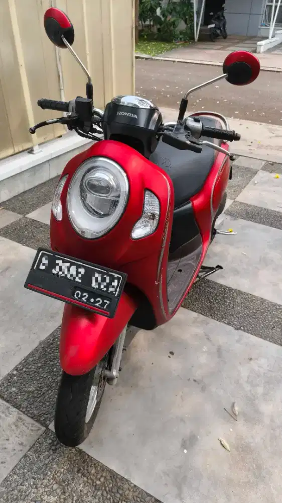 Dijual scoopy stylish merah doff 2022