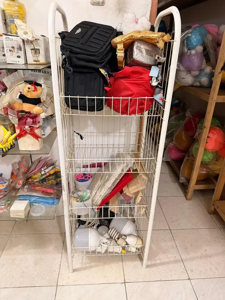 dijual cepat rak serbaguna rak chiki rak 4 susun