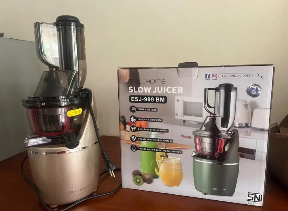 Slow juicer ecohome