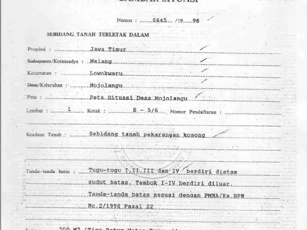 Rumah MURAH Dibawah Harga Pasar Dekat Kampus Ternama Luas 300 meter di Sudimoro Sukarno Hatta Malang