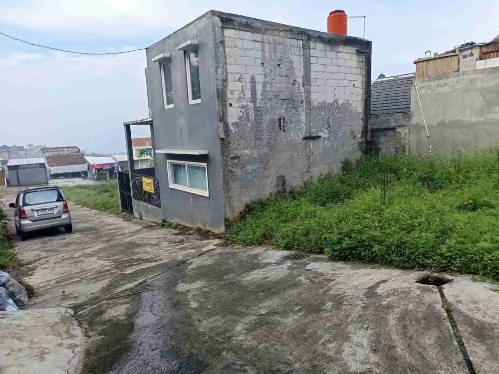 Tanah kavling +sudah di pondasi  padat penduduk