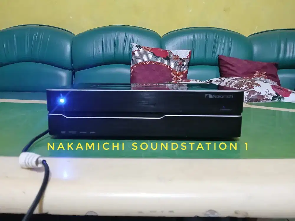 Head Ampli 2.1 Nakamichi Soundstation 1 Langka