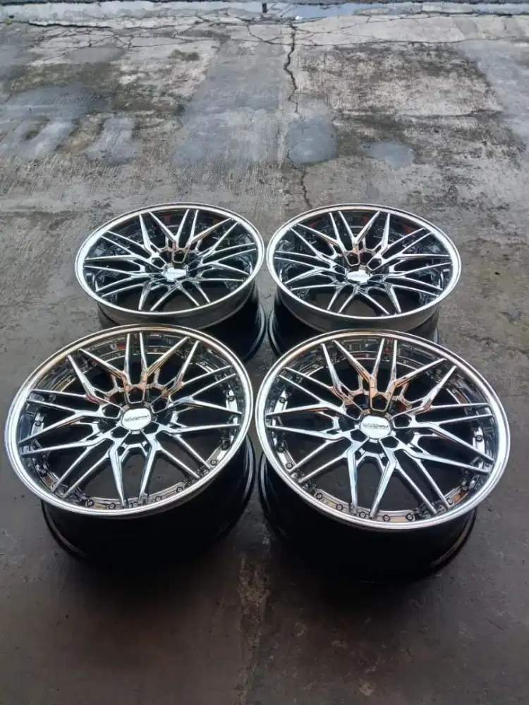 Velg KarmaWheels 20 Hypercrome pcd 5x114 Alphard Crv Mazda CX Zenix