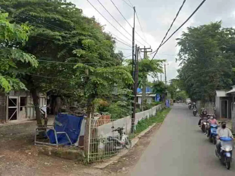 tanah dijual murah pinggir jalan di rawa lumbu, bekasi selatan