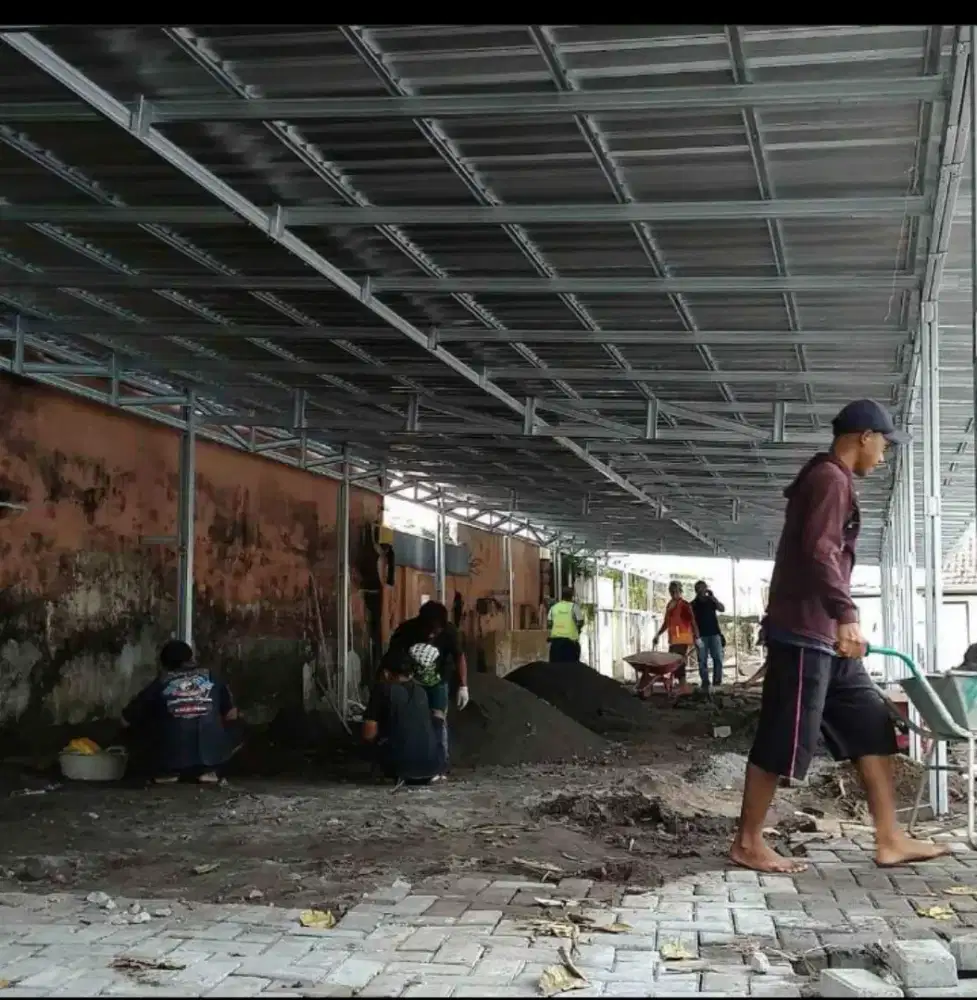 rangka atap bajaringan