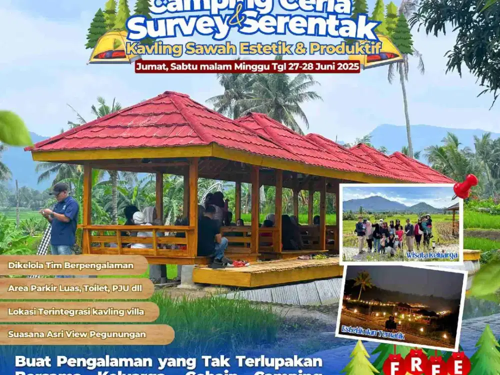 lebih asik wisata di lokasi sendiri