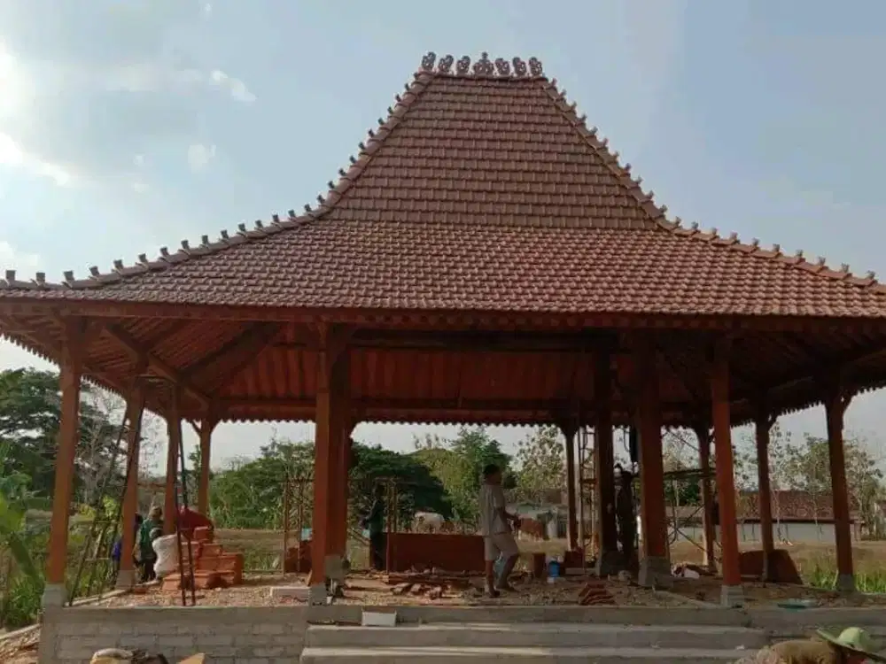 Jual Pendopo Joglo kayu jati, rumah joglo dan limasan jati