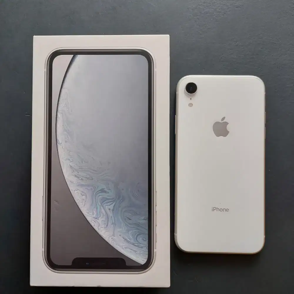 IPHONE XR 256GB WHITE EX GARANSI INTER