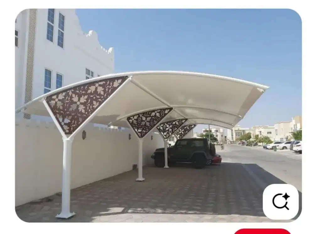 Tenda membtane kanopi membran