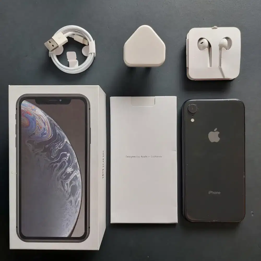 IPHONE XR 64GB BLACK EX GARANSI INTER