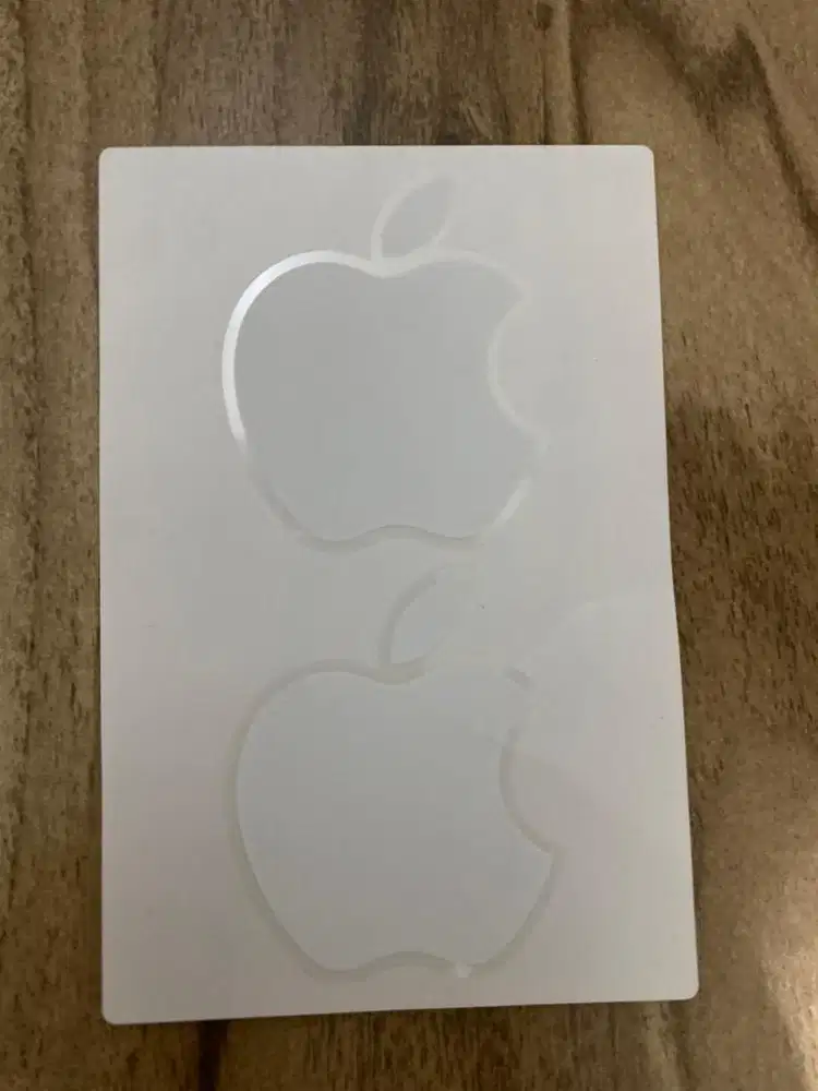 Sticker apple original baru gress