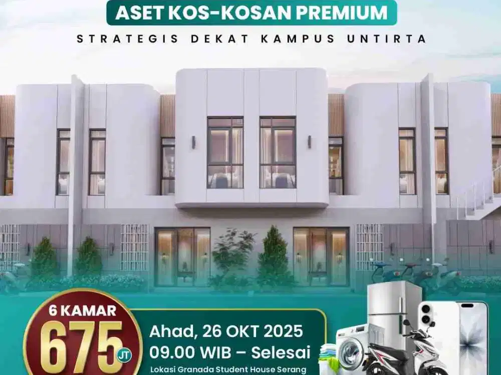 Jual Kost Indent dekat Kampus Untirta Serang Banten
