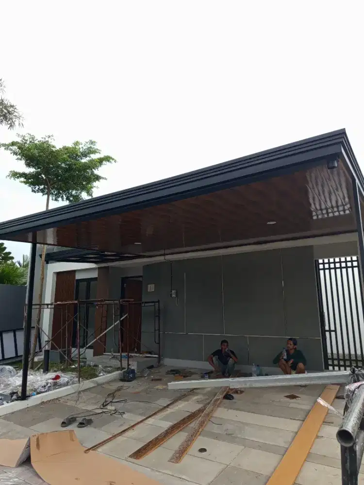 Kanopi Atap alderon & plafon PVC