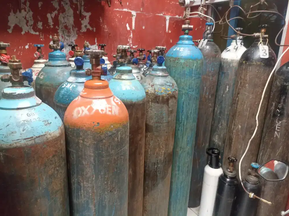 Tabung oksigen medical dan industri