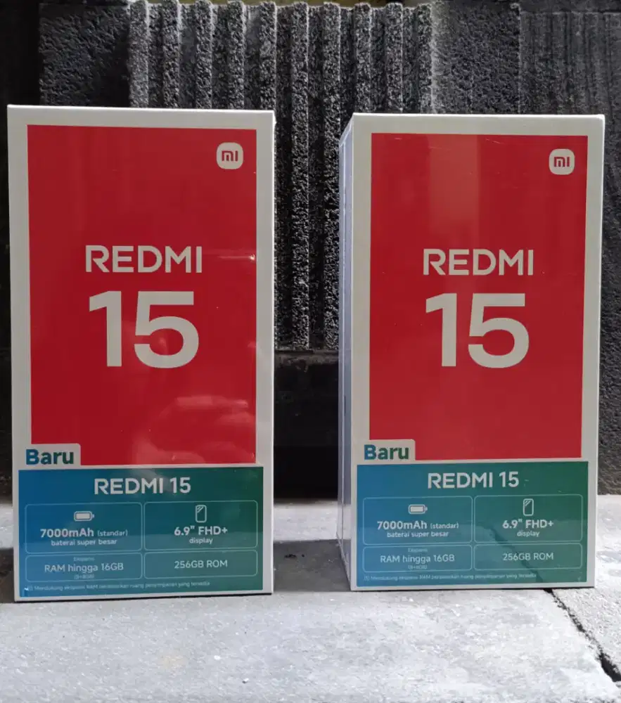 PROMO REDMI 15 8/128GB GARANSI RESMI TAM XIAOMI 15BULAN