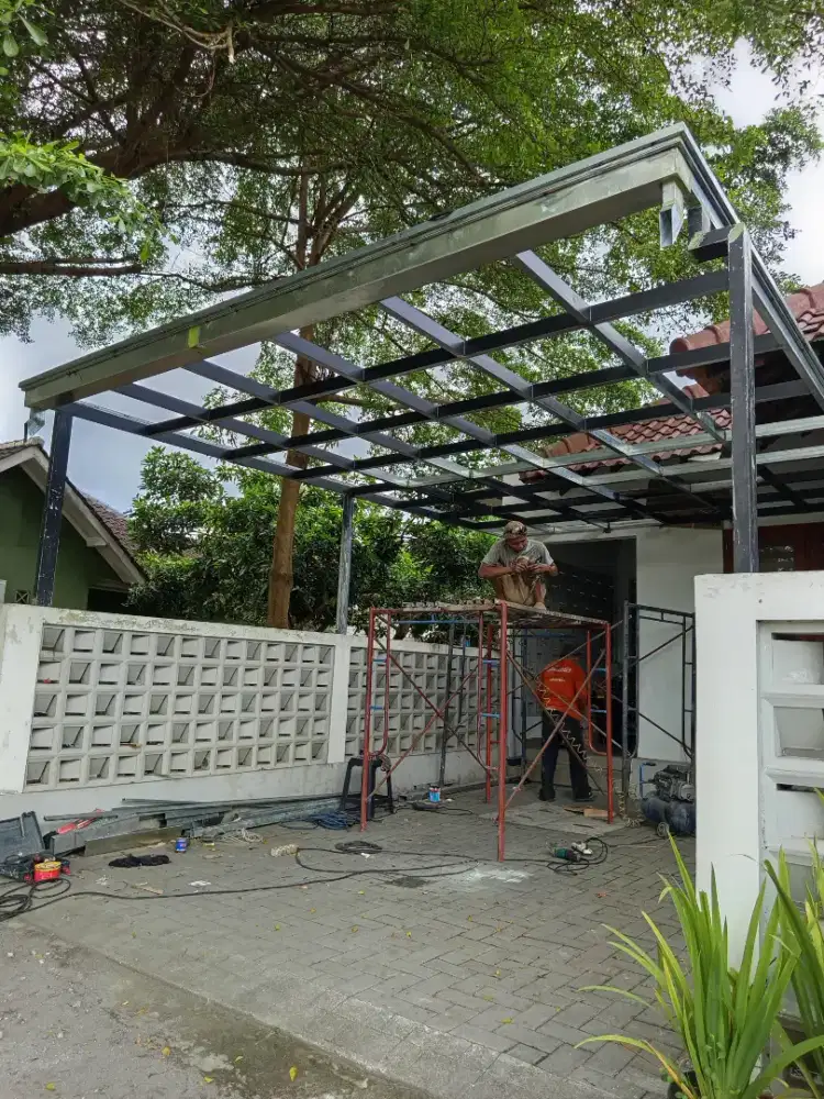 Kanopi atap Alderron doubel layer