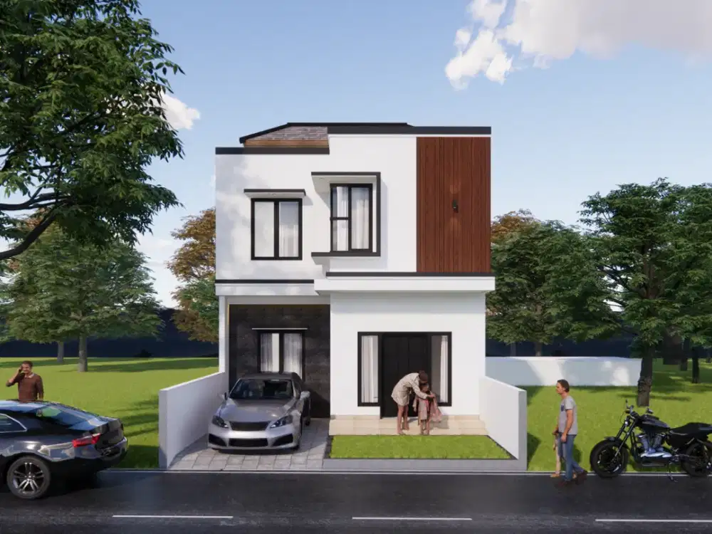 Rumah 2 Lantai di Denpasar Utara