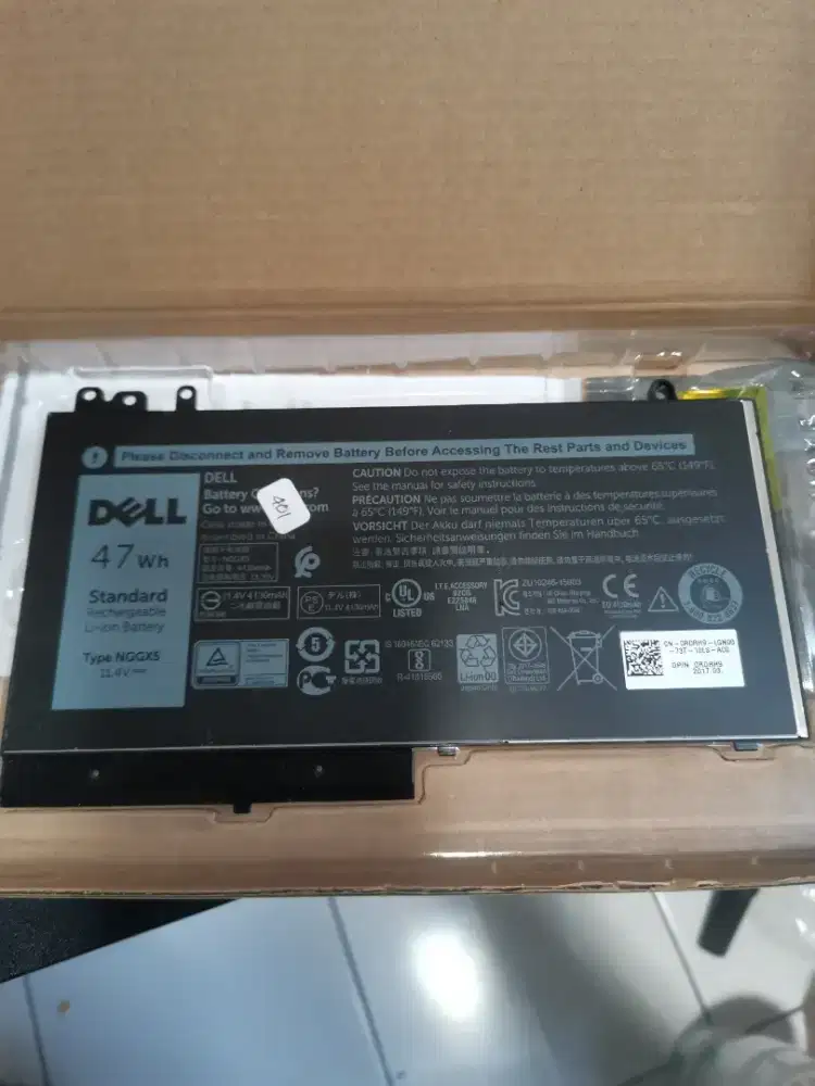 Ori Baterai Lattitude E5470 E5270 Series NGGX5