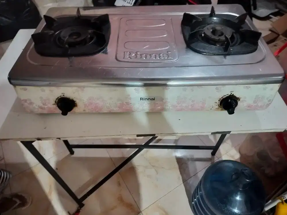 dijual kompor gas bekas kondisi seadanya