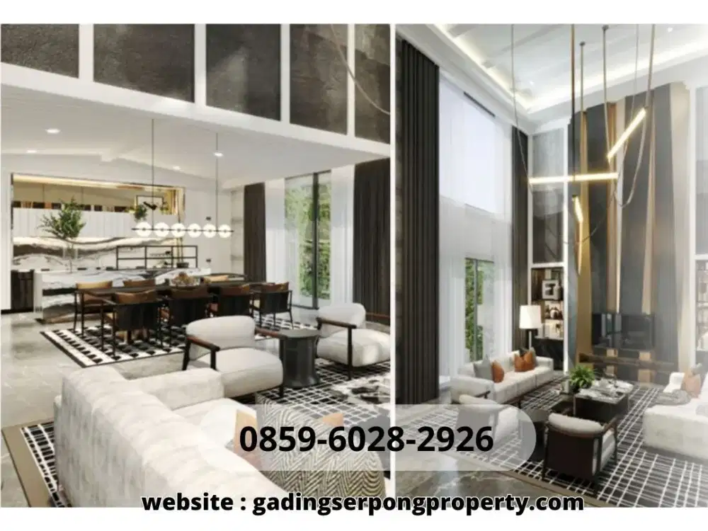 Daerah Alam Sutera Gramerci SHM Rumah tipe besar 12 Dijual Cluster 14m