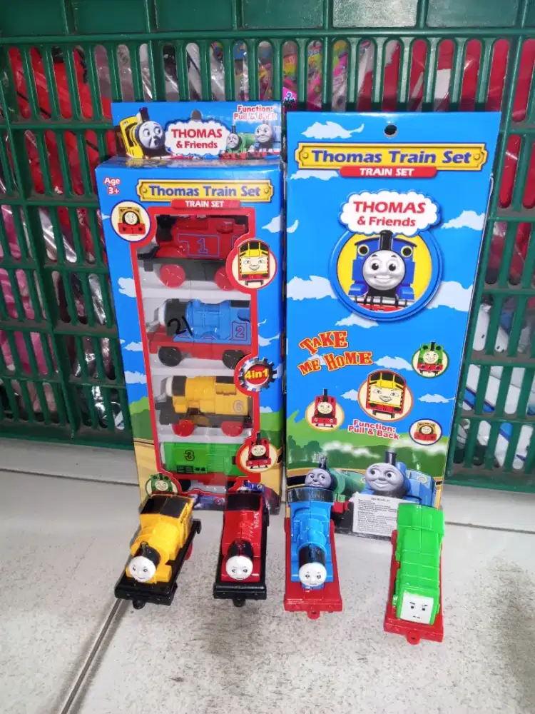 Mainan Anak Kereta Thomas isi 4