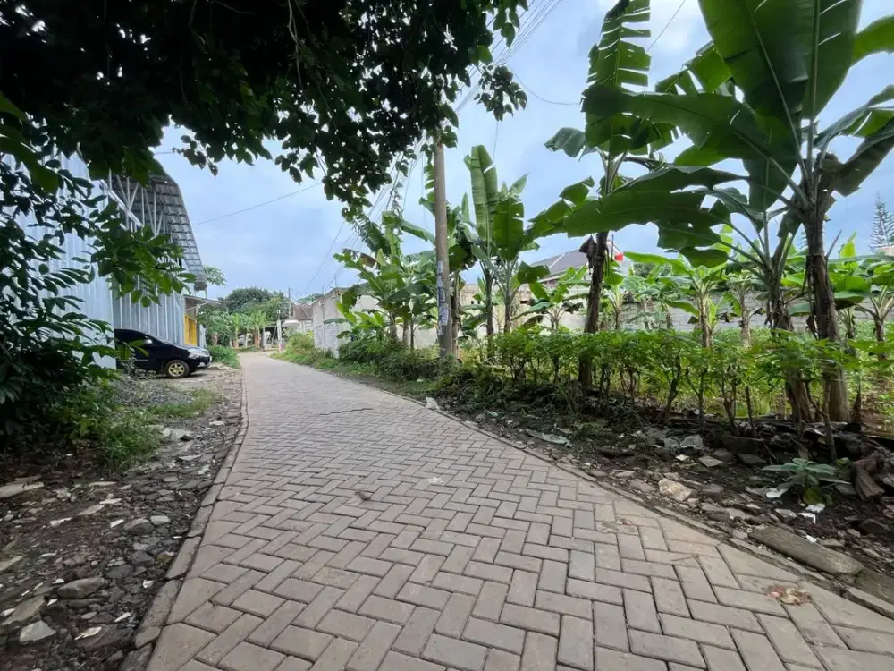 Tanah Kavling 6 Menit Stasiun Rawabuntu, Terima SHM Pecah Unit