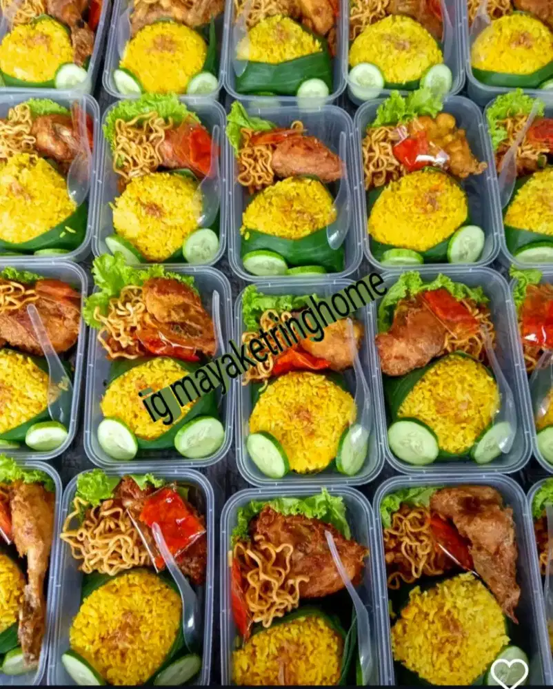Nasi kotak untuk berbagai acara apapun