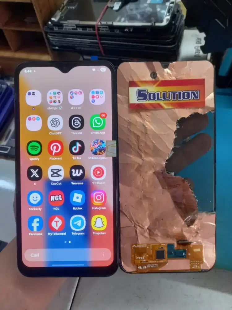LCD TOUCHSCREEN SAMSUNG A15 ORI OLED + PASANG