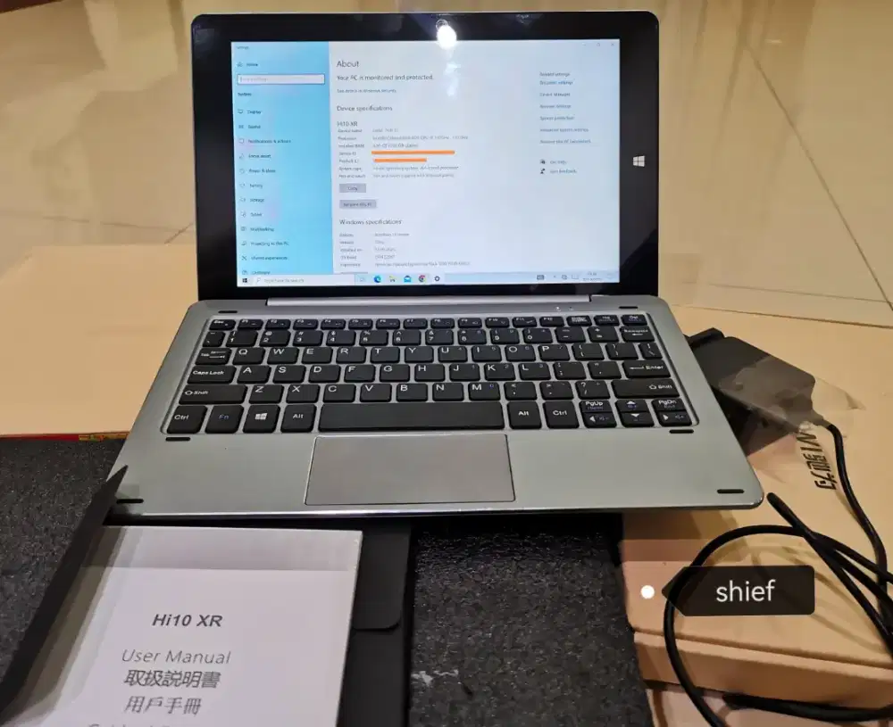 TABLET WINDOWS + KEYBOARD ORI