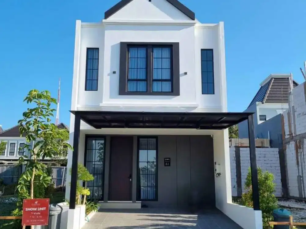 RUMAH OAKWOOD CITRALAND BARU GRES FULL FURNISHED dekat pasar Citraland