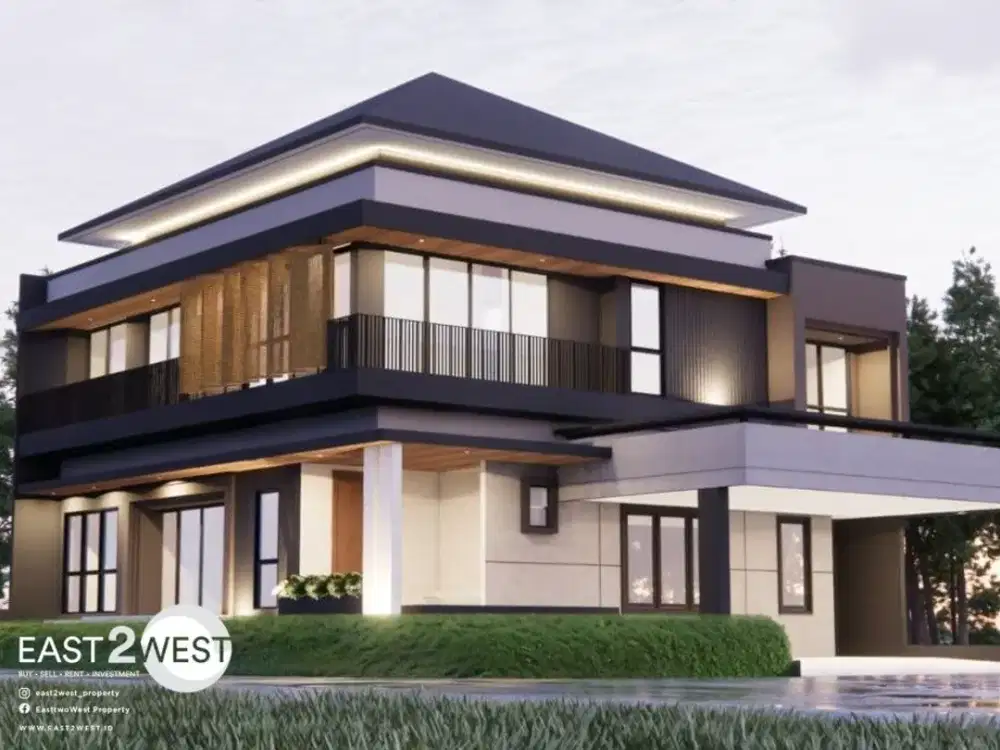 Jual Rumah Cluster Vivacia The Eminent BSD City Tangerang Unit Baru Bangun Lingkungan Nyaman Strategis