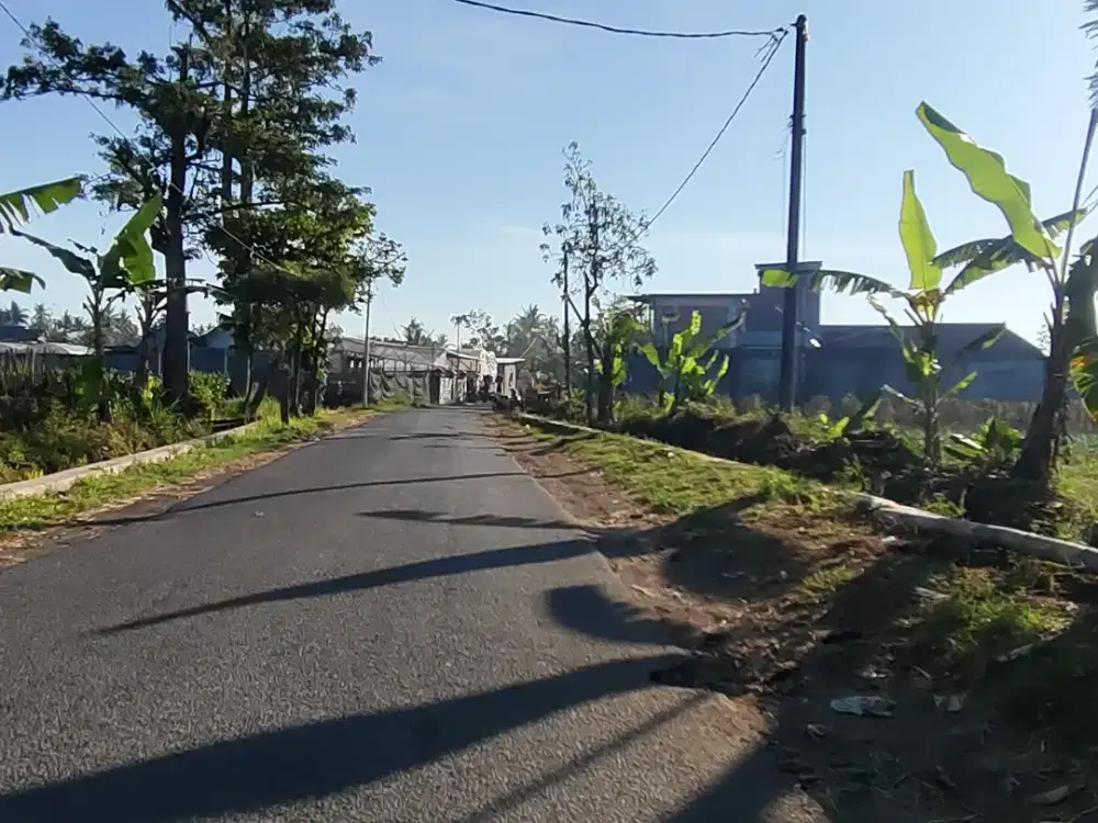 tanah 971 meter pinggir jalan untuk tempat usaha