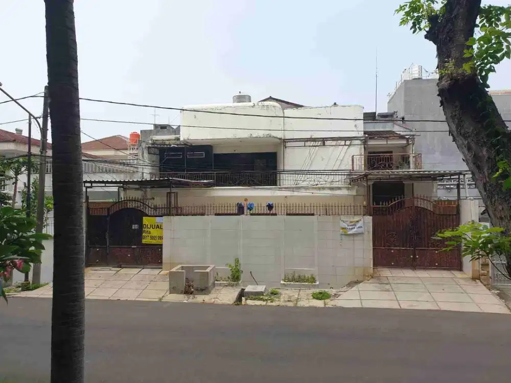 Rumah 2 Lantai Di Jl Karang Bolong Ancol Jakarta Utara