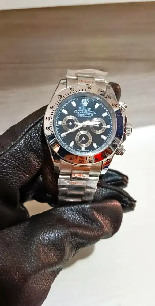 Jam Rolex Daytona full stainless 904L mesin otomatis beli dicruise 1,8