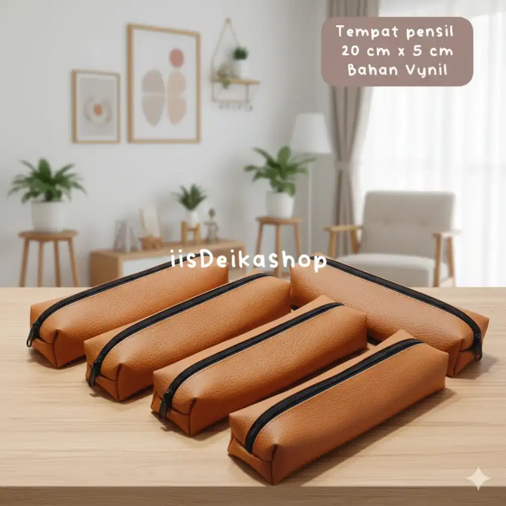 DOMPET PENSIL VINYL SOUVENIR MURAH – POUCH ELEGAN UNTUK ACARA DAN GIFT