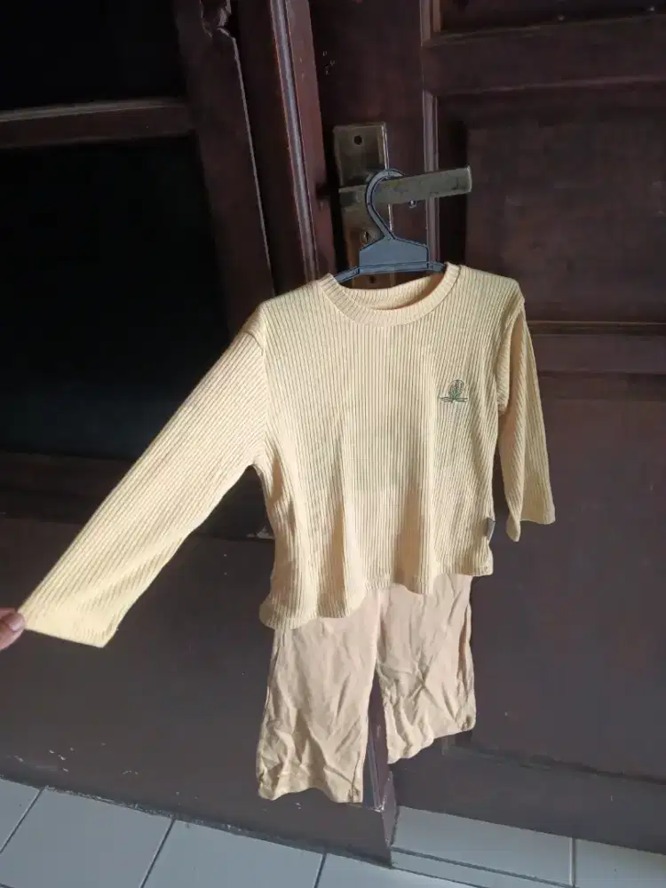 Jual Baju anak laki laki merek MOOI one set atasan & celana,katun 100%